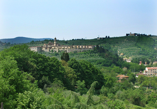 Il panorama - la Certosa