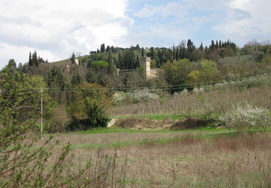 Casa La torre - vista dalla strada